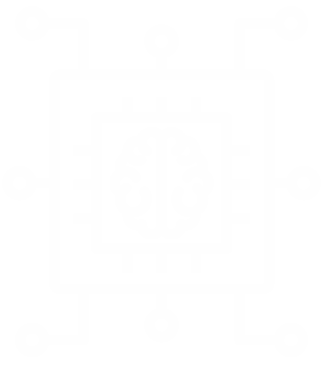 ilustracion tipo vector de la IA generativa en color blanco